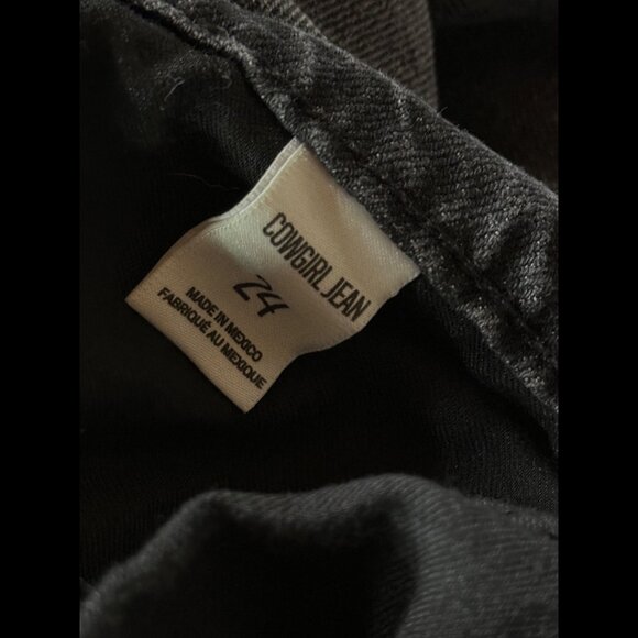 BDG Urban Outfitters Jeans 24 Womens Gray Cowgirl Straight Charcoal Denim - Picture 11 of 11